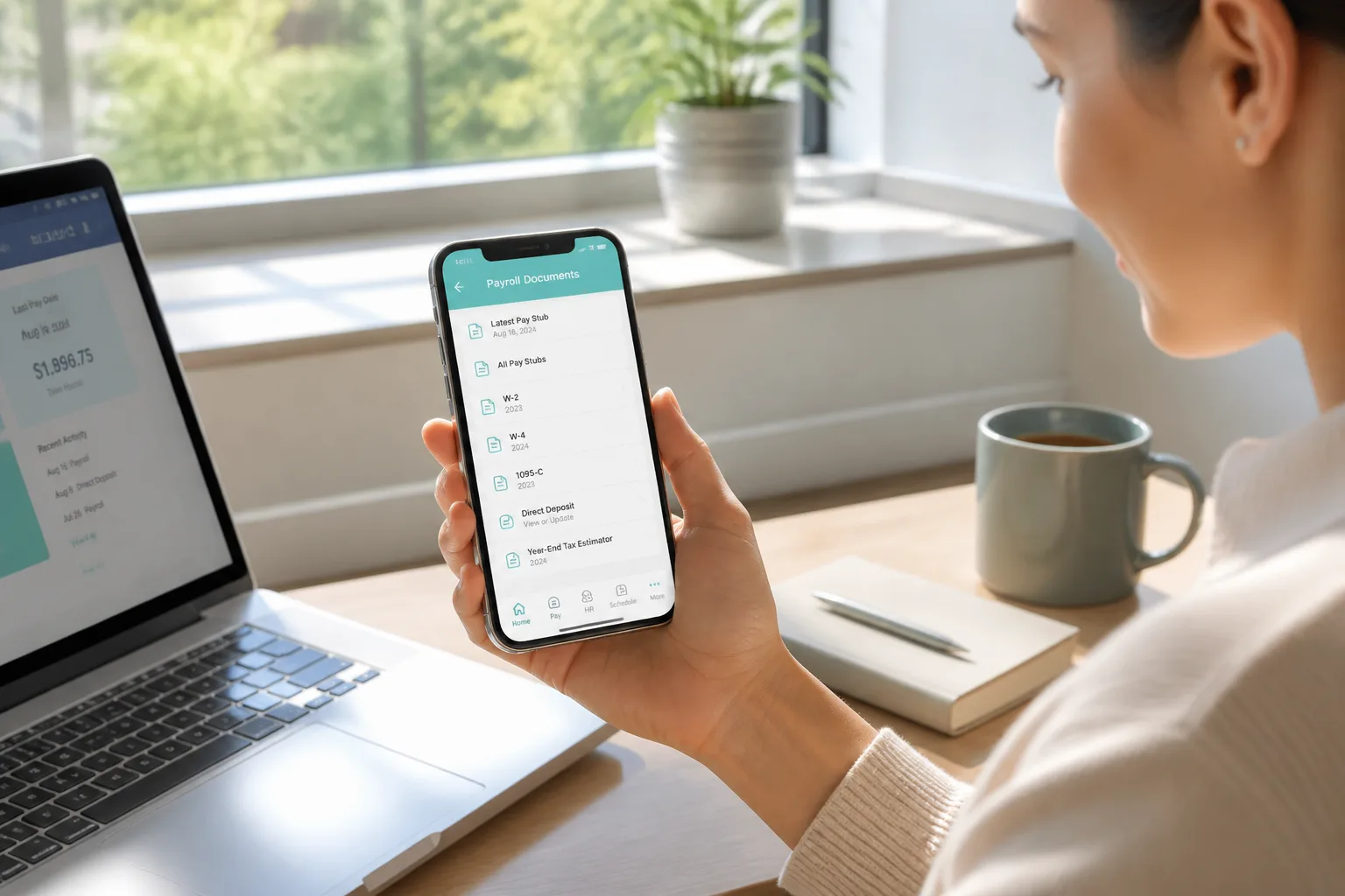 Paycom inspired last mile delivery app preview