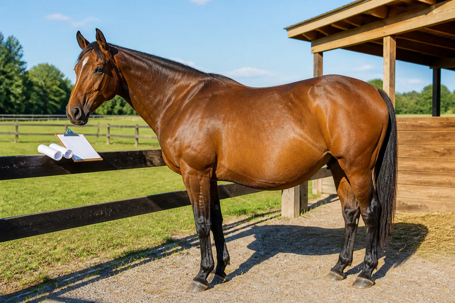 Horse Breeding Management Platform inspired equine app preview