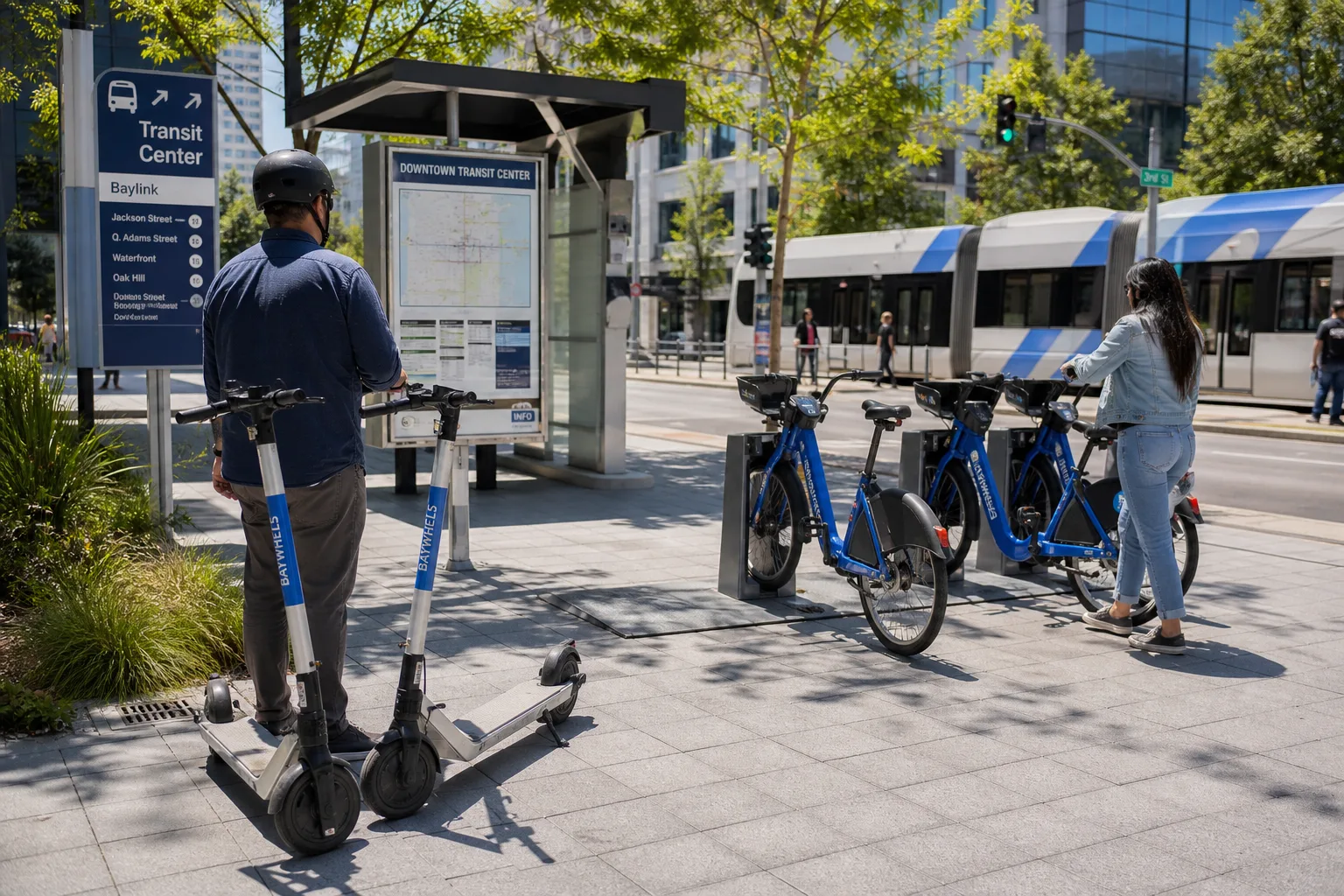 Apps Like Uber Scooter Services inspired eScooter app preview