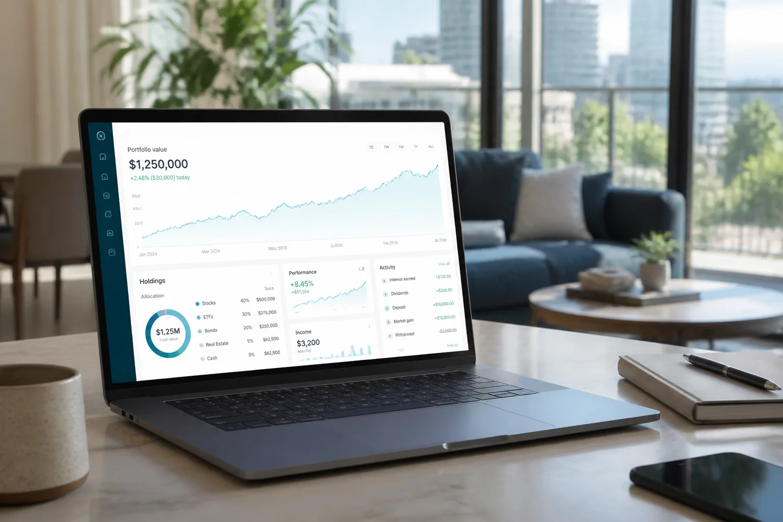 Investment inspired last mile delivery app preview