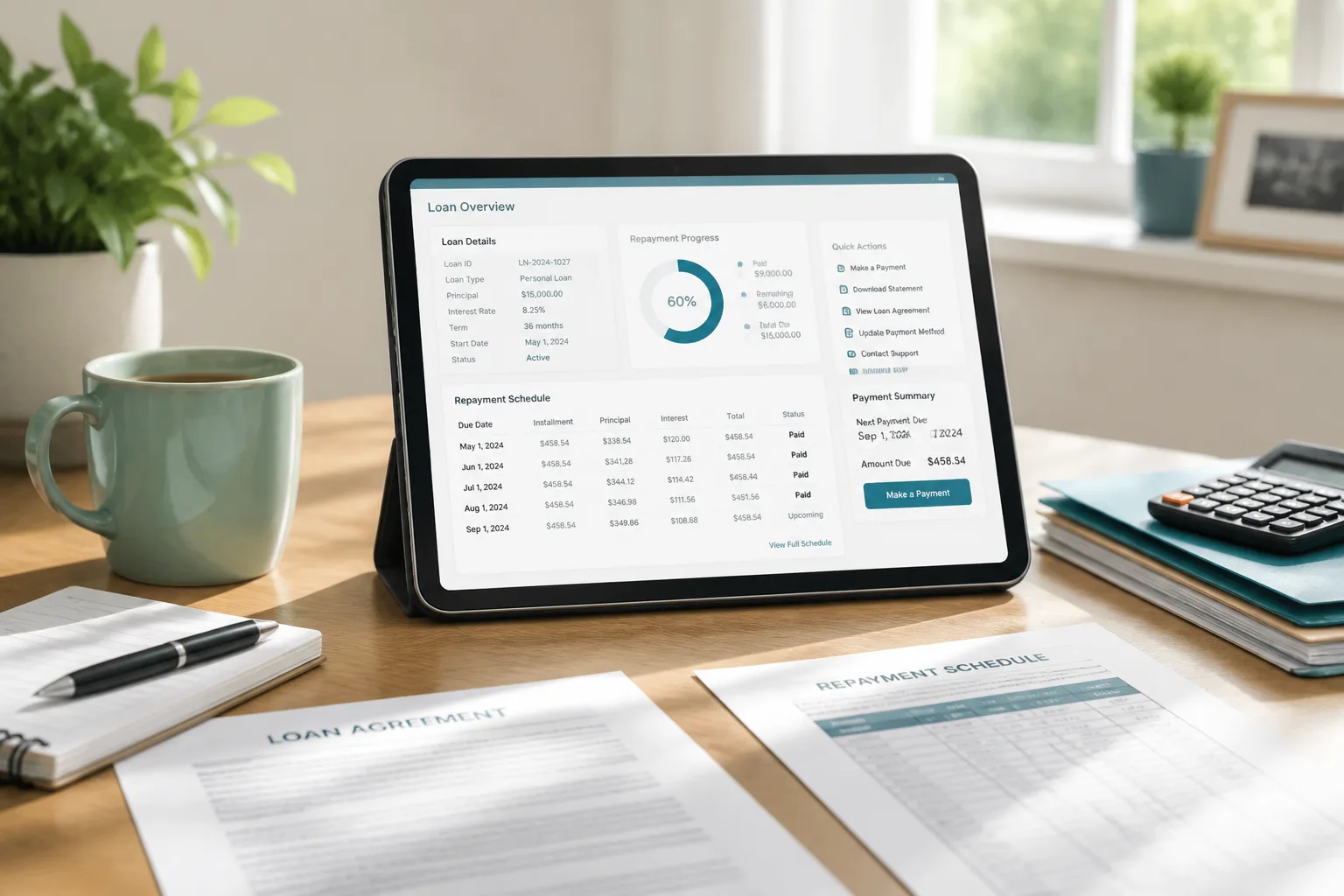 Lending inspired last mile delivery app preview
