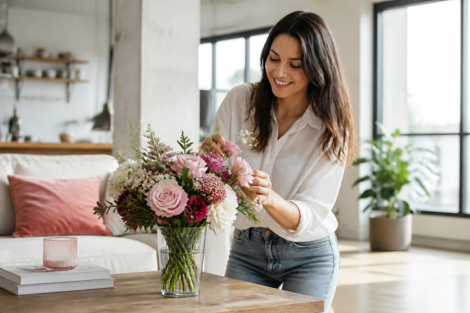 UrbanStems inspired last mile delivery app preview