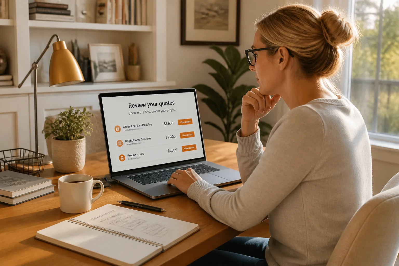 Thumbtack inspired last mile delivery app preview