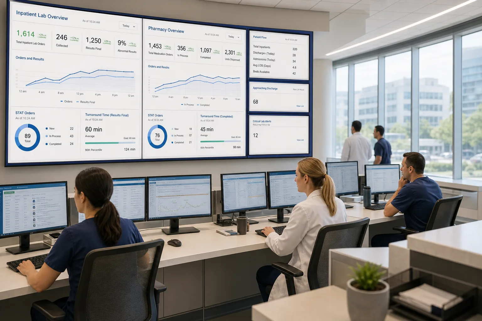 Meditech Expanse inspired last mile delivery app preview