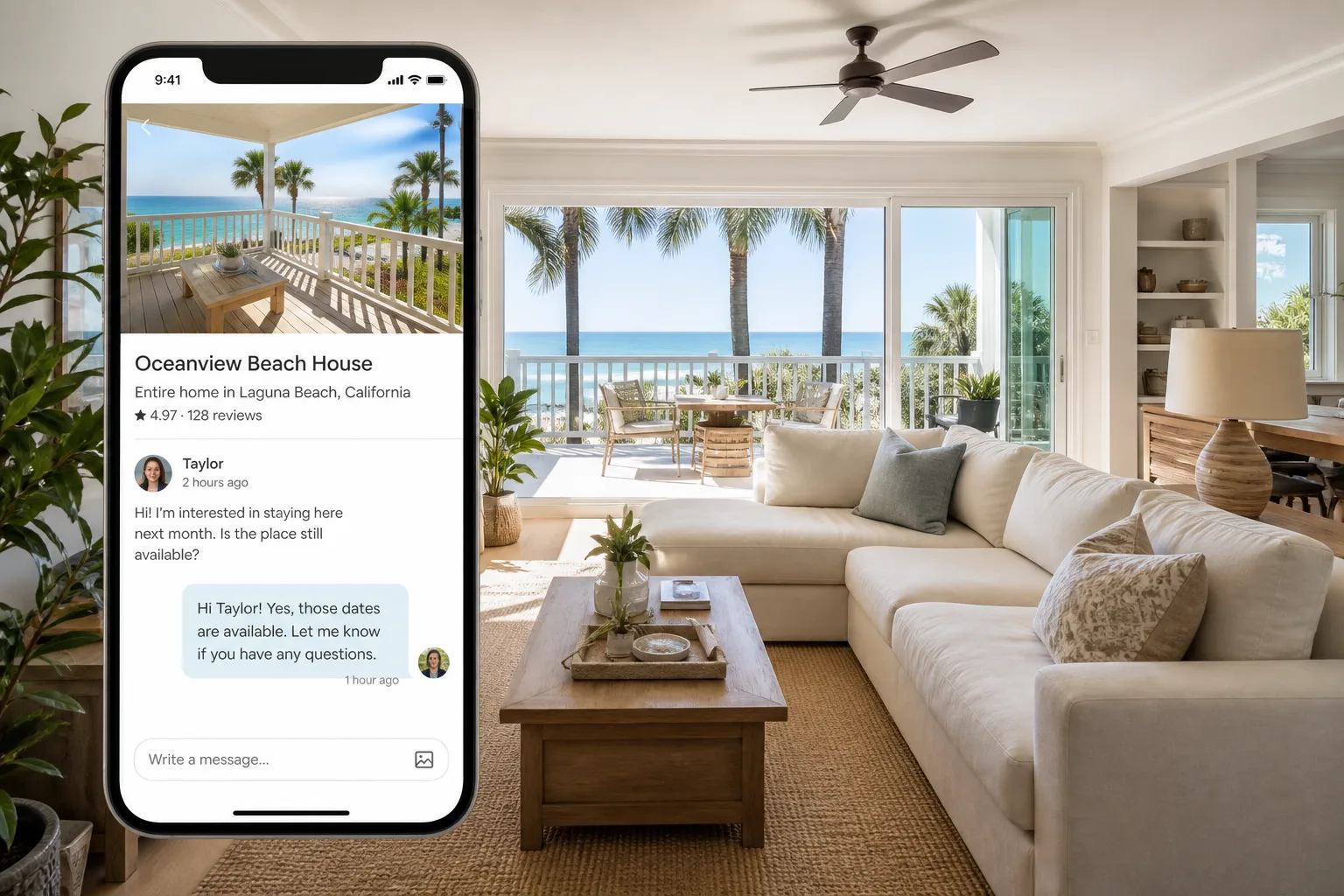 Airbnb inspired last mile delivery app preview