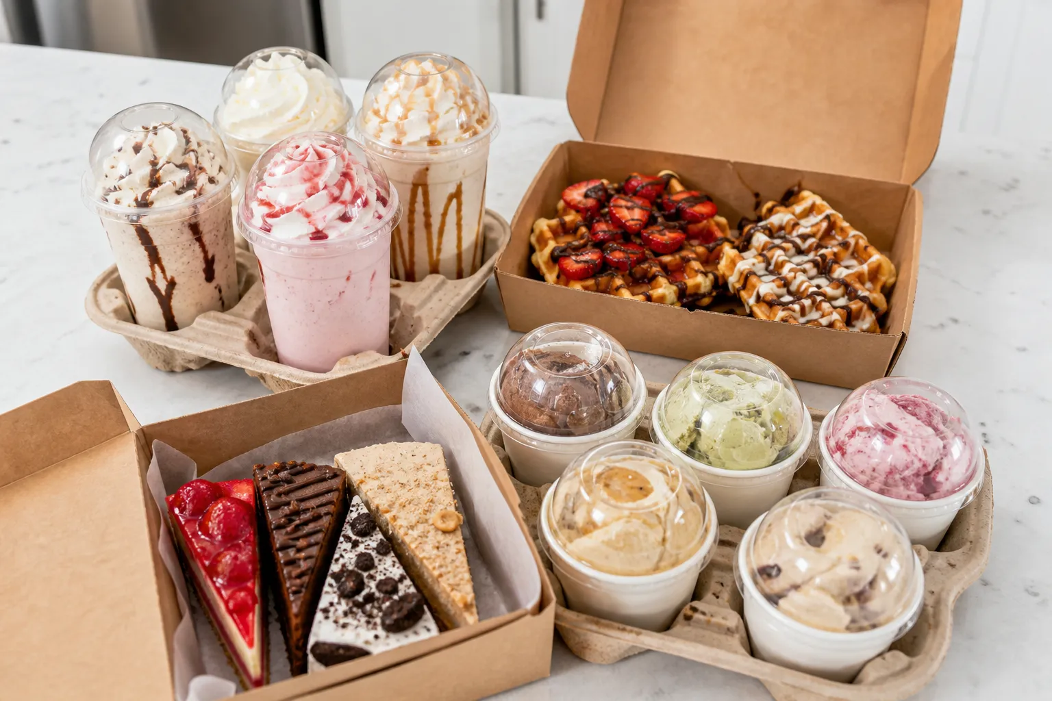 Dessert Delivery Platform inspired iceCream app preview