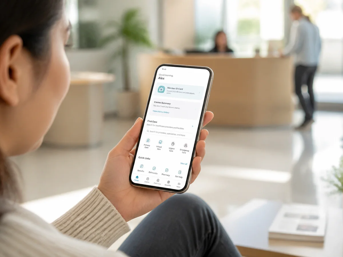 Health Insurance inspired last mile delivery app preview