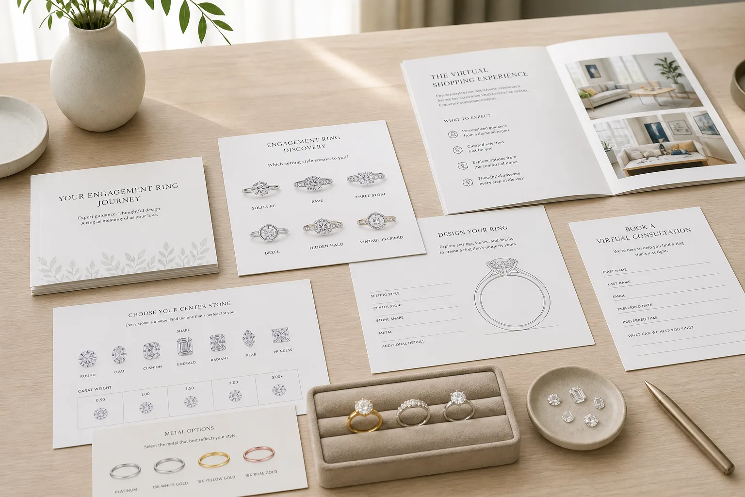 Apps Like Brilliant Earth inspired jewelry app software preview