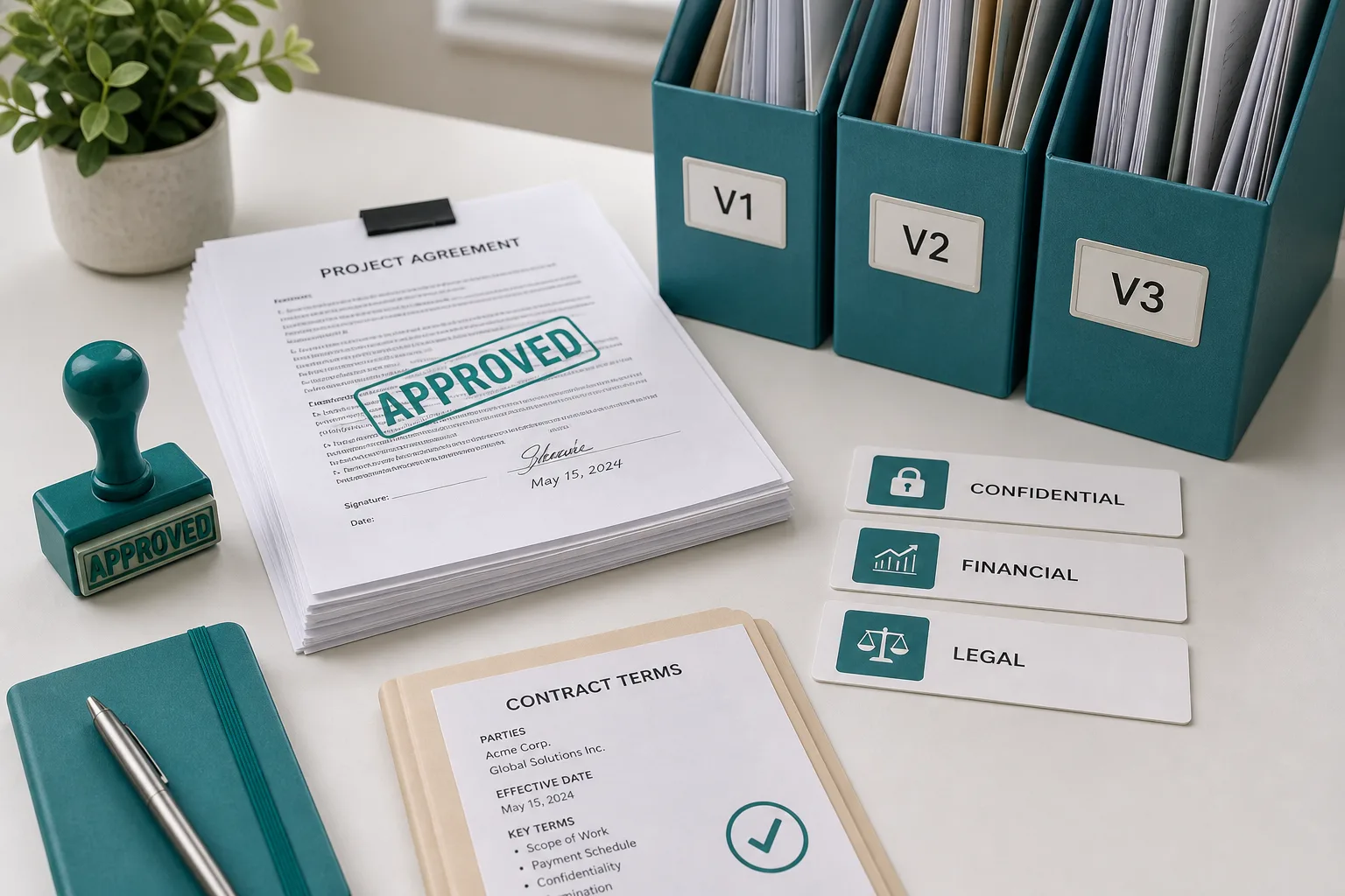 Document Intelligence Platform inspired knowledge management app preview