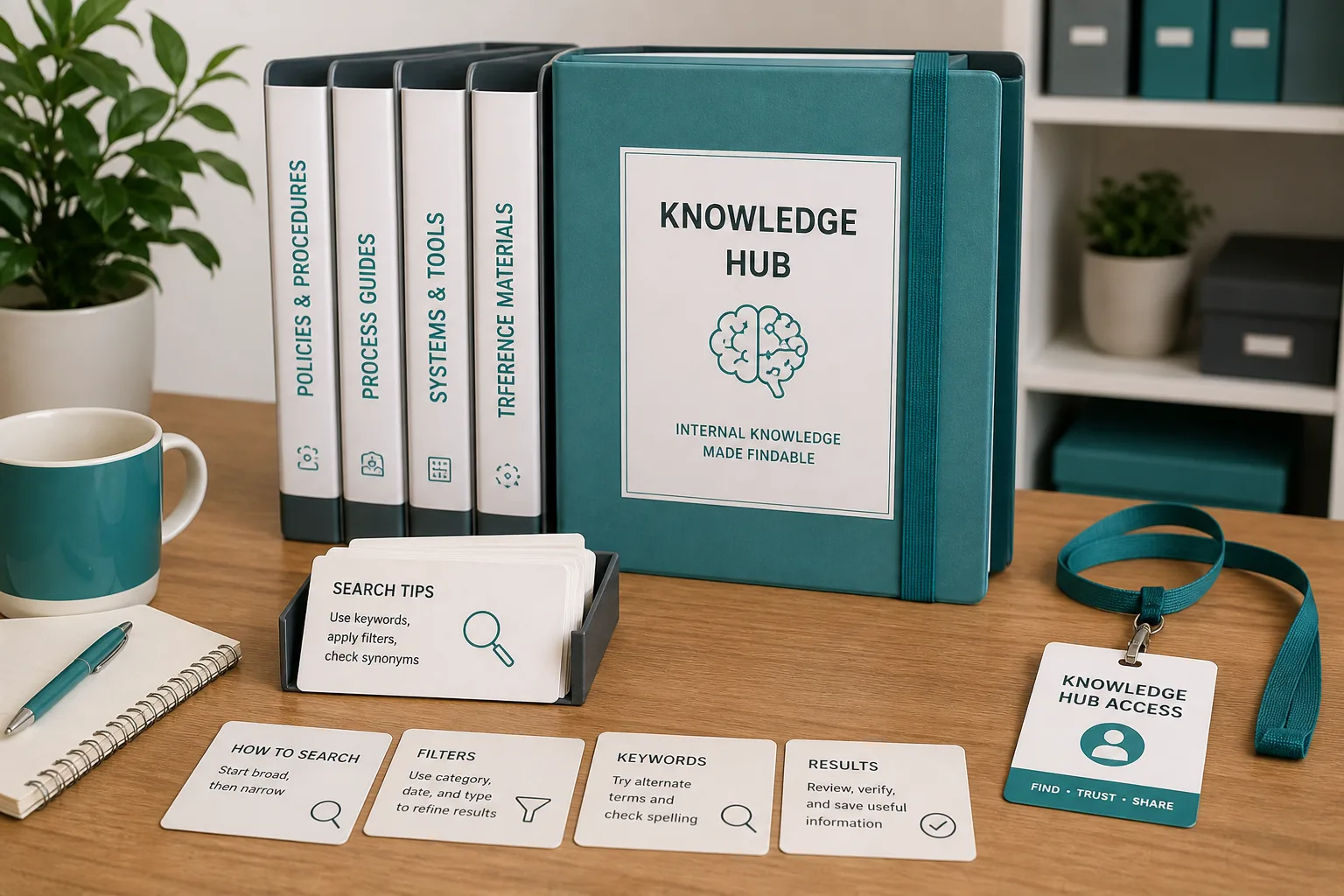Enterprise Knowledge Management Platform inspired knowledge management app preview