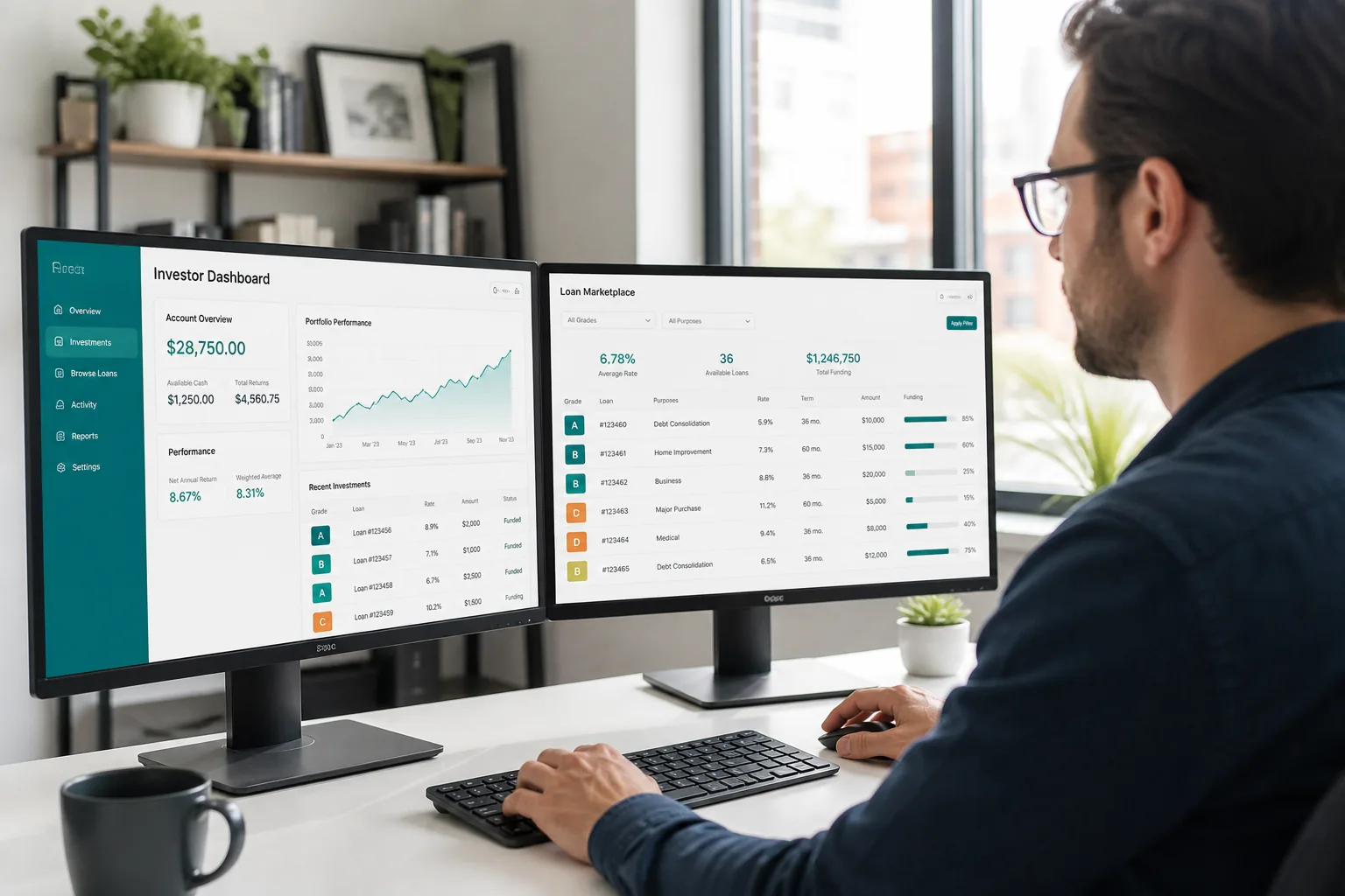 Prosper inspired last mile delivery app preview