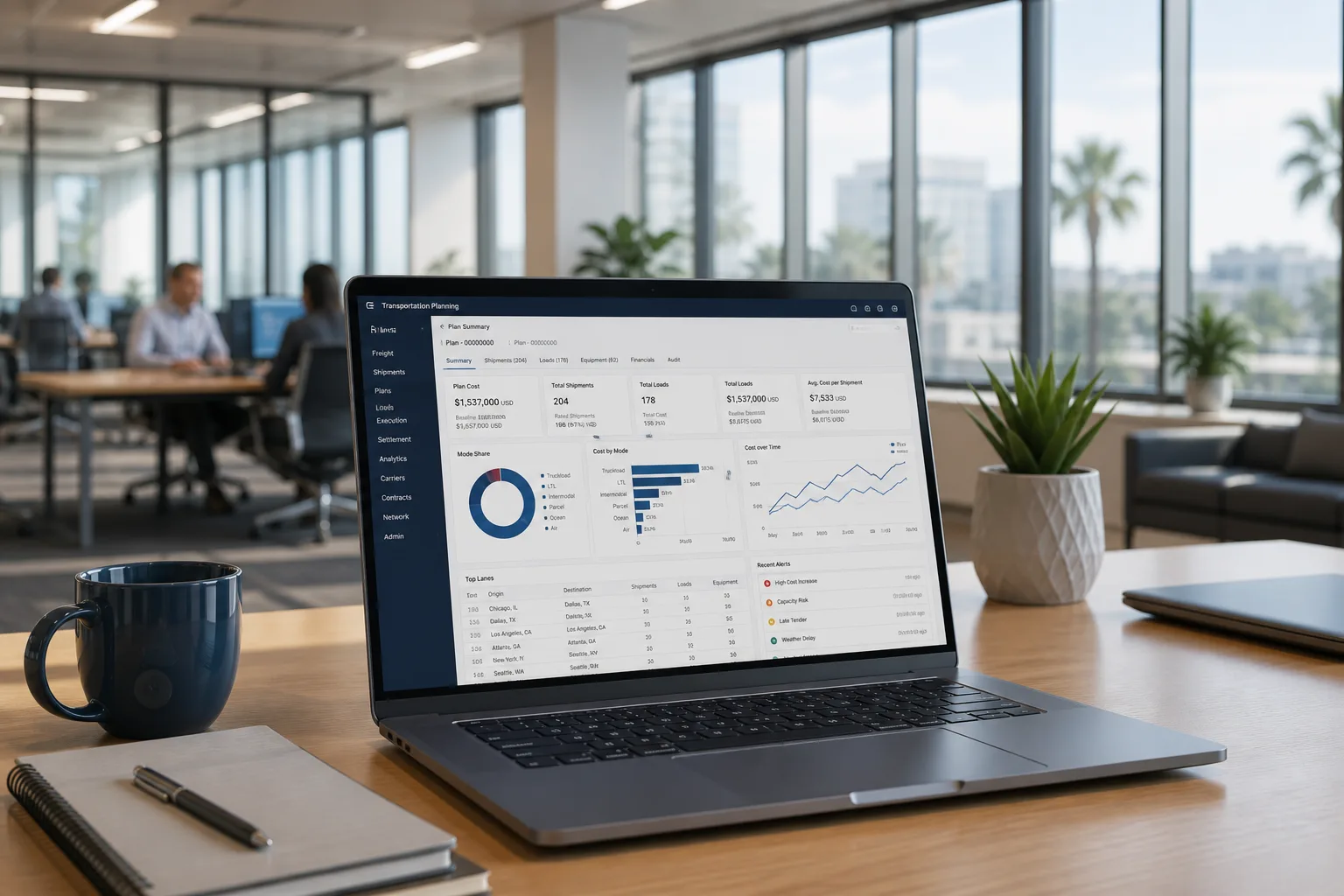 Oracle Transportation Management inspired last mile delivery app preview
