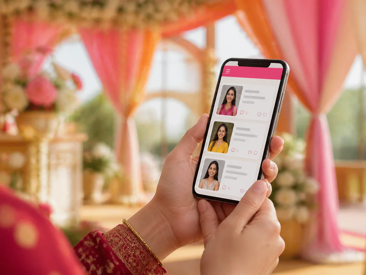 Shaadi inspired last mile delivery app preview