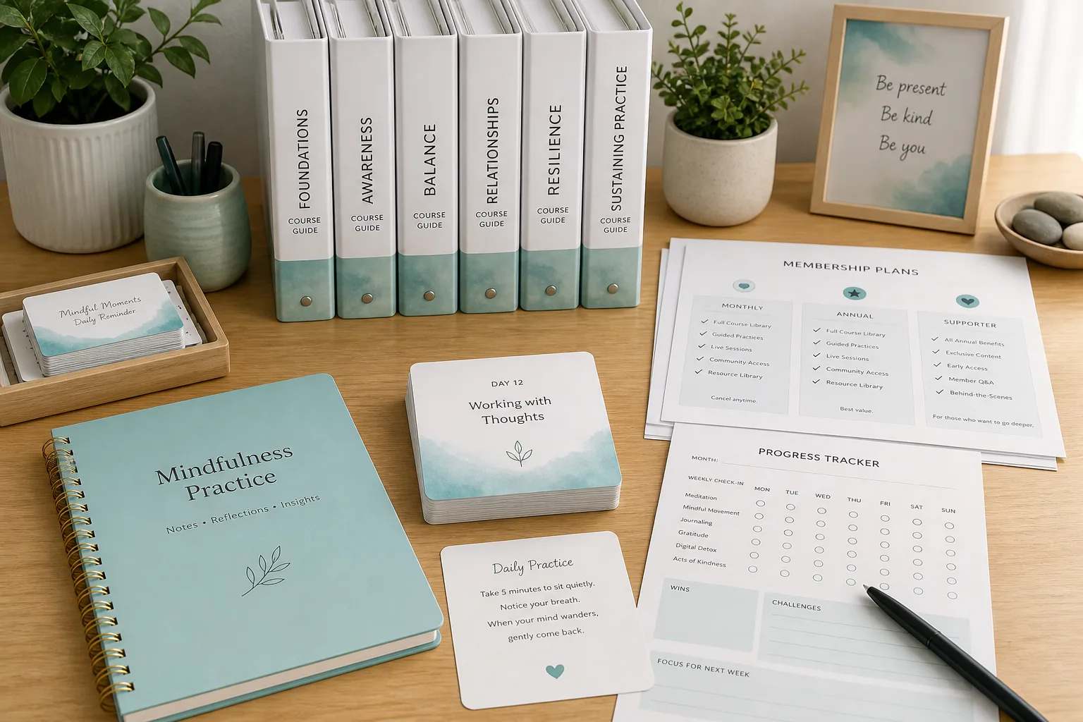 Apps Like Headspace inspired meditation app software preview