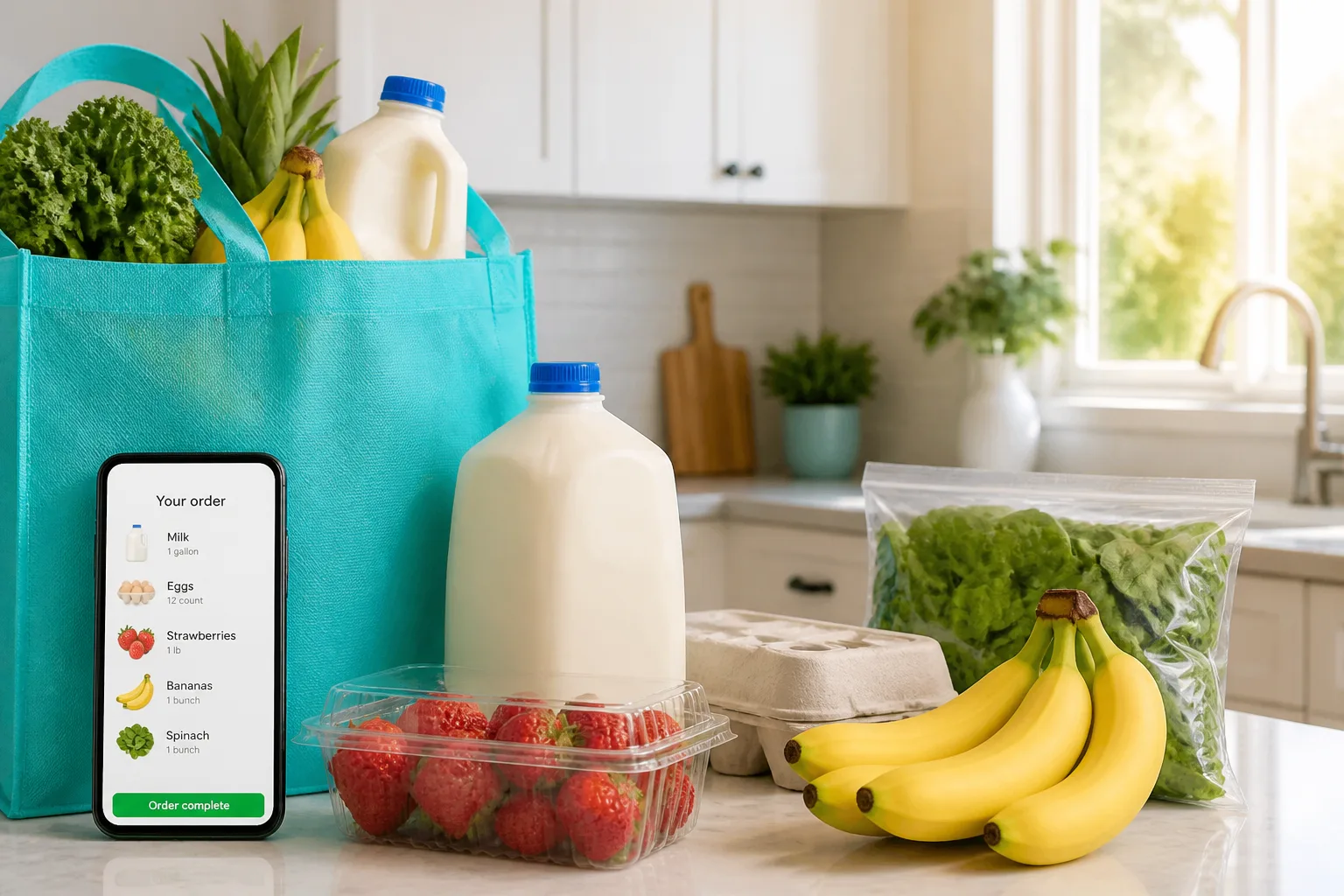 Instacart inspired last mile delivery app preview