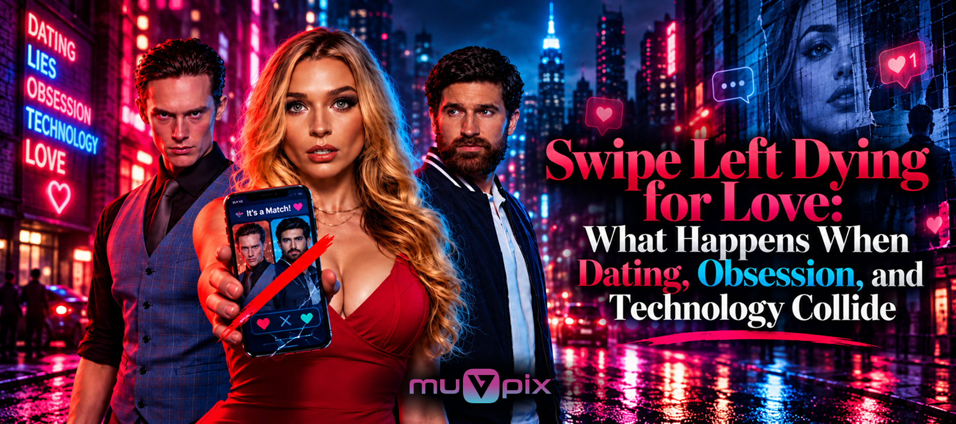 Swipe Left Dying for Love: What Happens When Dating, Obsession, and Technology Collide