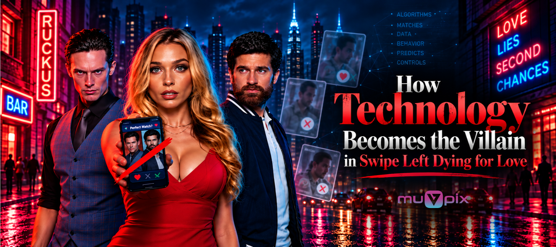 How Technology Becomes the Villain in Swipe Left Dying for Love?