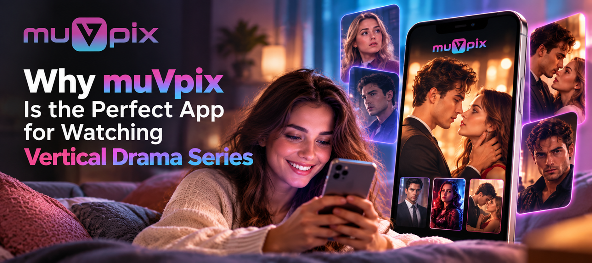 Why muVpix Is the Perfect App for Watching Vertical Drama Series?