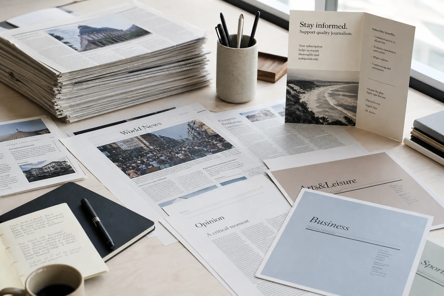 Apps Like The New York Times inspired news software preview