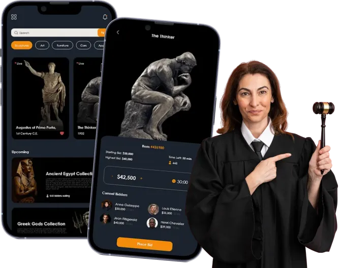 Create an Auction Platform Built for Growth - Launch secure and scalable auction apps designed for real-time bidding and smooth transactions.