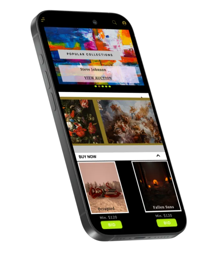 Bidzio preview screenshot