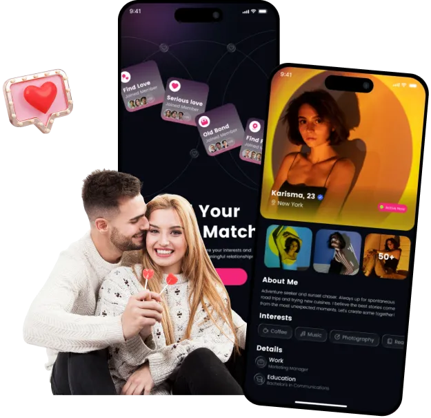 Create the Dating App That Brings People Together - Craft unforgettable user experiences with our custom dating app development solutions..