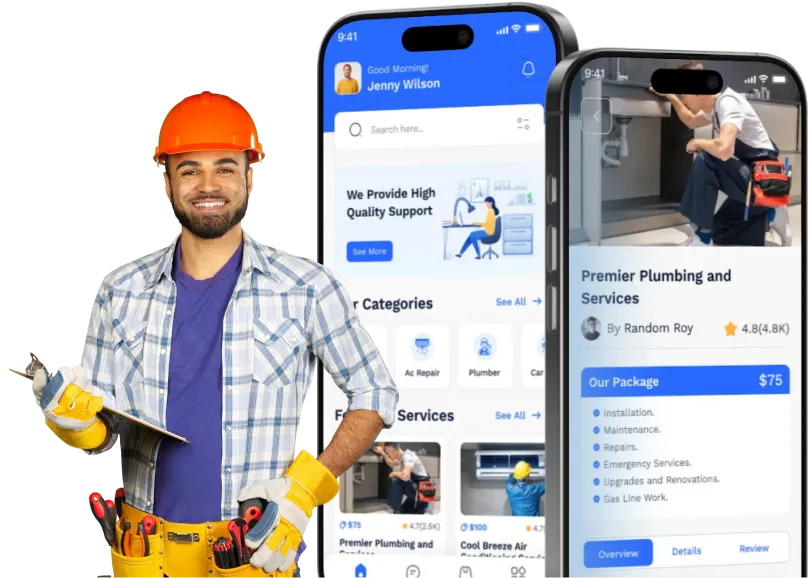 Looking to Build a Custom Handyman App? - Partner With a Leading Handyman App Development Company