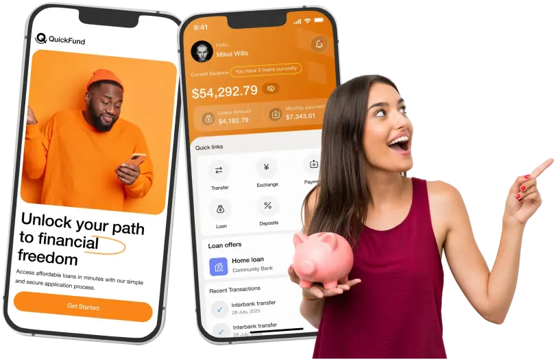 Build a Smart Loan Lending App That Users Trust - Offer borrowers a smooth, secure, and transparent lending experience with a custom-built loan lending app. From fast applications to easy repayments, we help you launch a platform designed for real-world lending success.