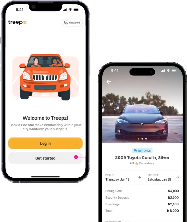 Treepz App preview screenshot