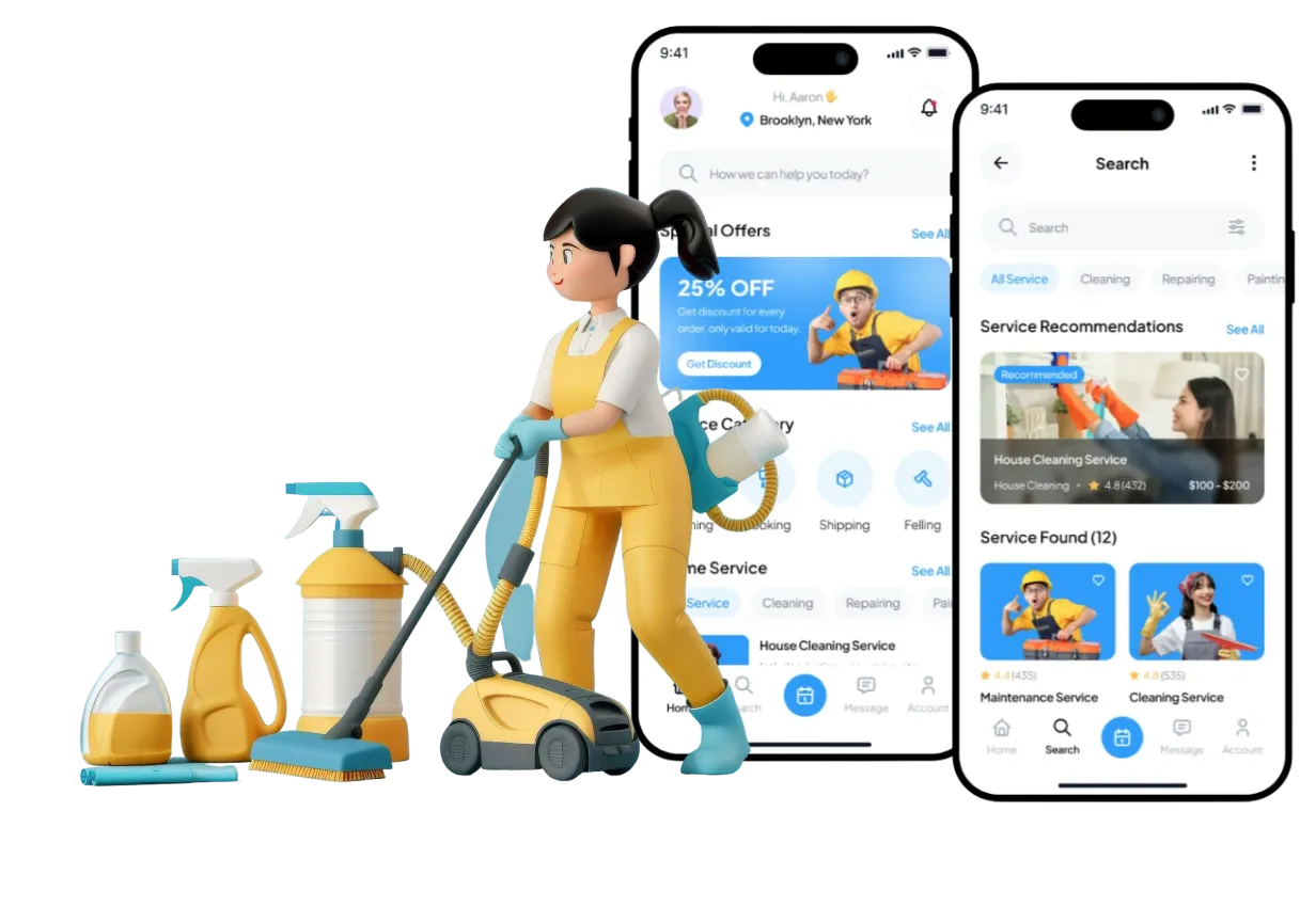 Techanic Infotech expertise and services illustration