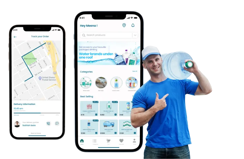 Launch a Smart Water Delivery App for Your Business - Create a reliable on-demand and subscription-based water delivery platform with features your customers expect and your operations need.