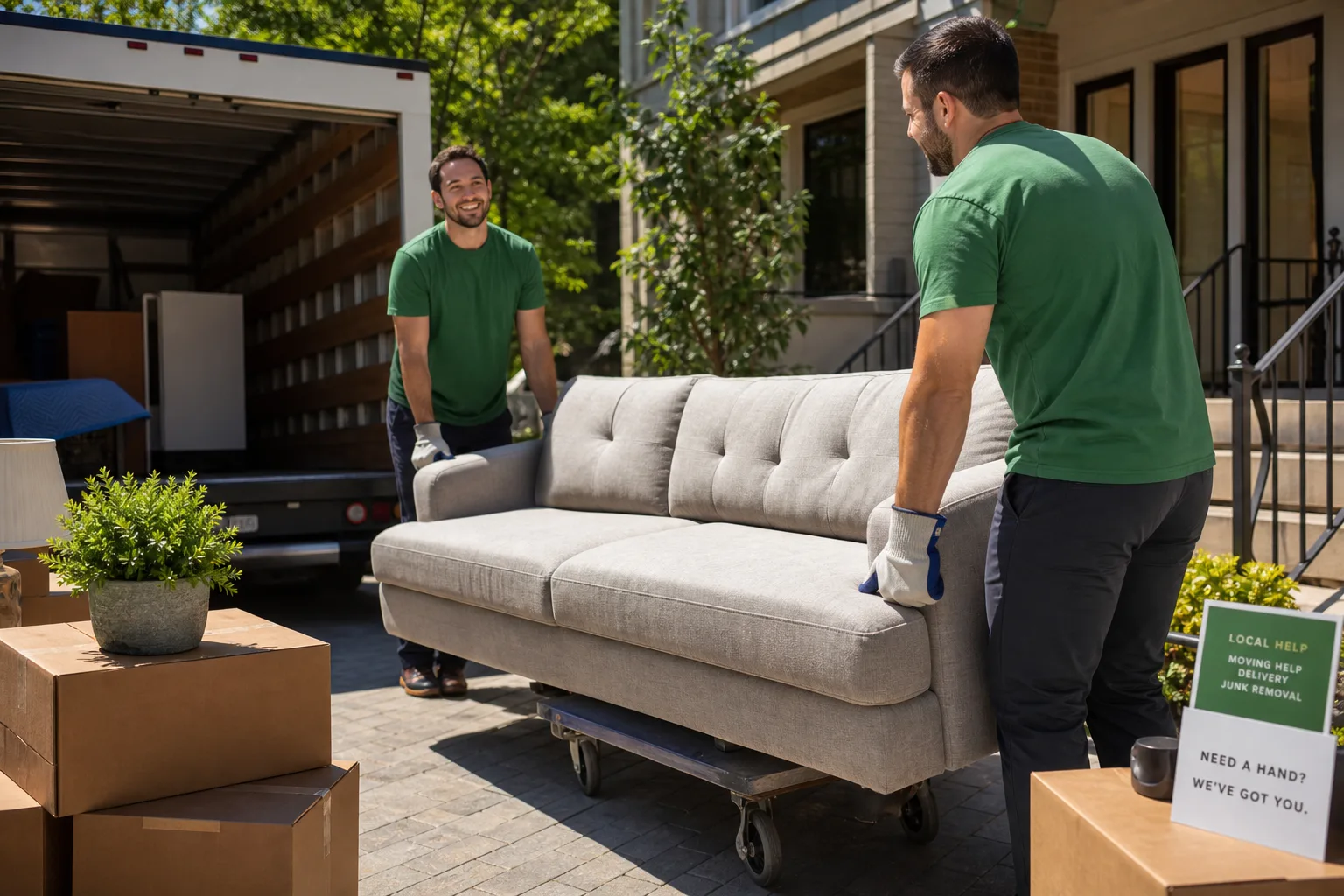 App Like TaskRabbit For Moving Services inspired moving software preview