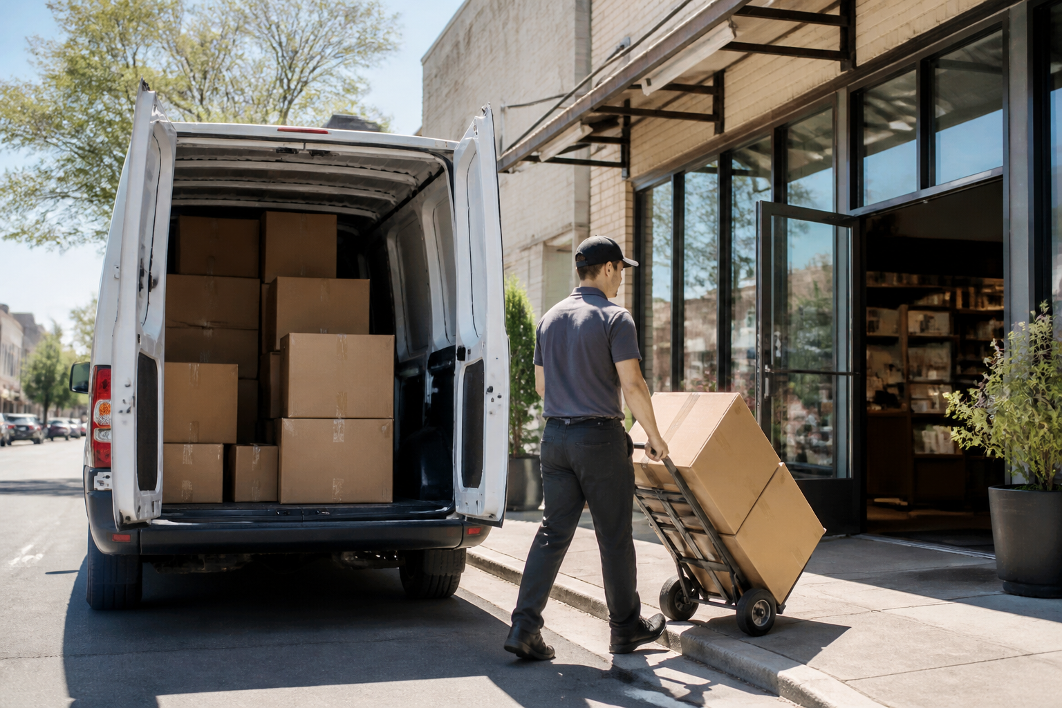 Apps Like OnTrac inspired last mile delivery app preview