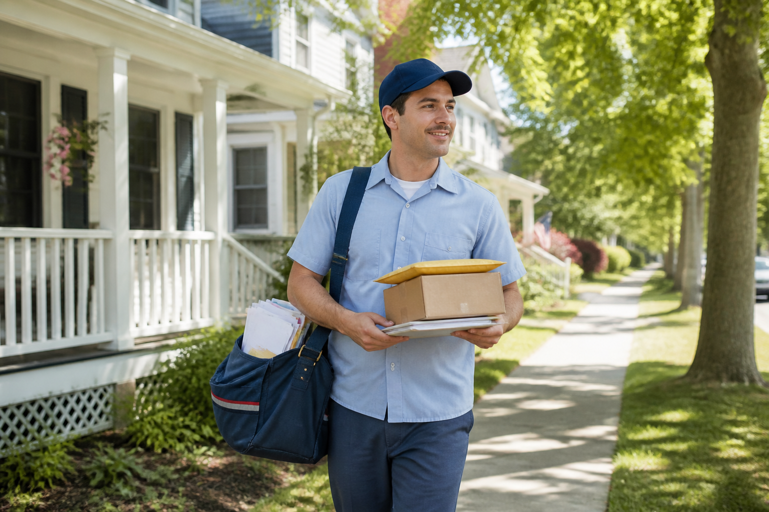 Apps Like USPS Mobile inspired last mile delivery app preview