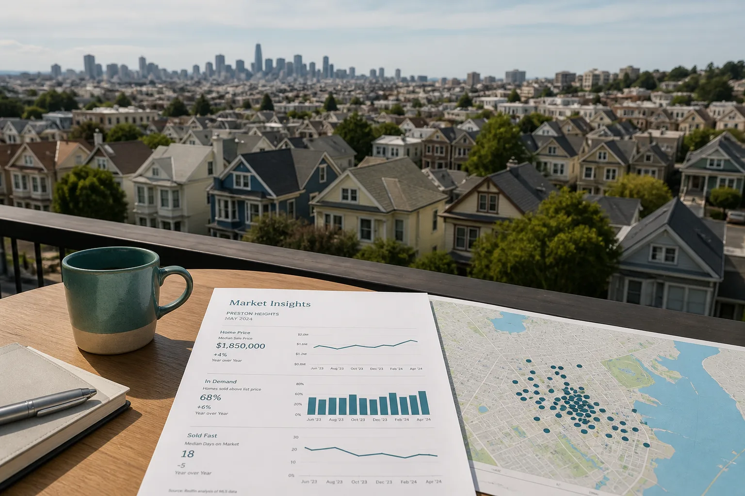 Solutions Like Redfin inspired property listing app preview