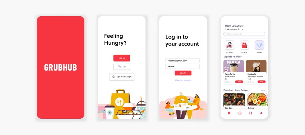 Grubhub Clone App Development