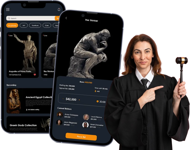 Create an Auction Platform Built for Growth - Launch secure and scalable auction apps designed for real-time bidding and smooth transactions.