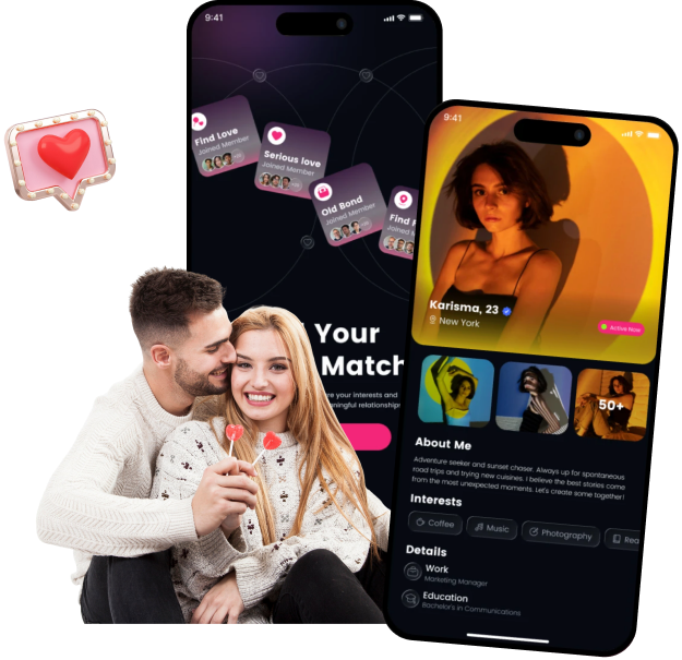 Create the Dating App That Brings People Together - Craft unforgettable user experiences with our custom dating app development solutions..