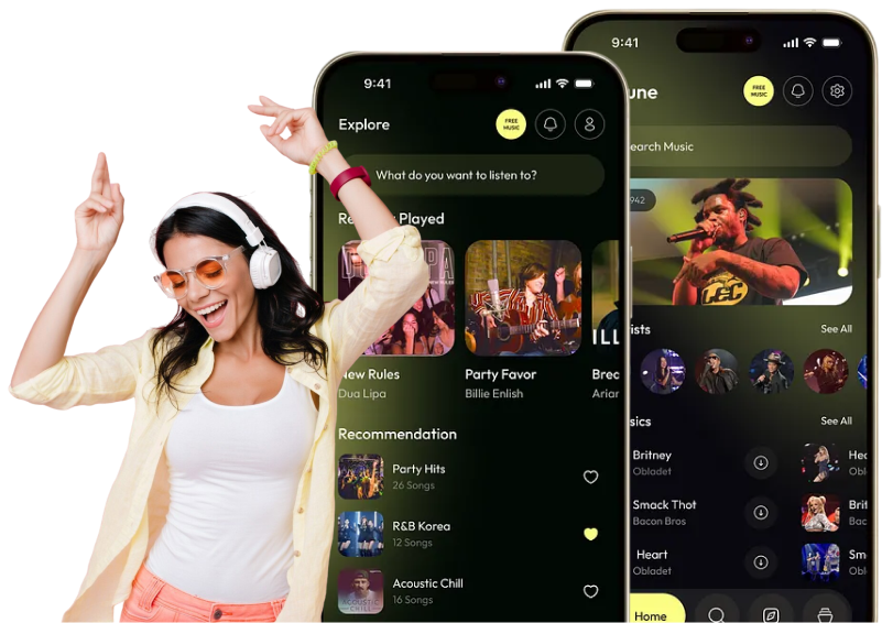 Dreaming of Launching the Next Big Music App? - Get Connected With Skilled   Music Streaming App Developers