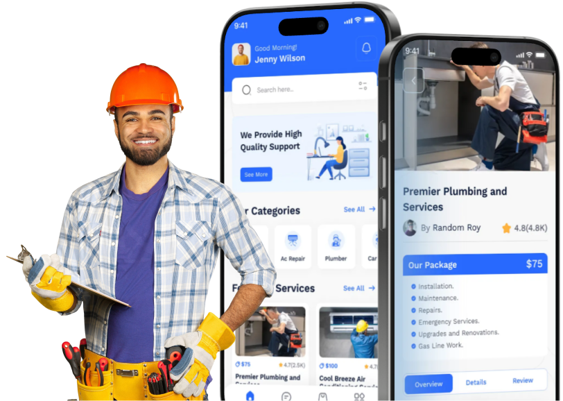 Looking to Build a Custom Handyman App? - Partner With a Leading Handyman App Development Company