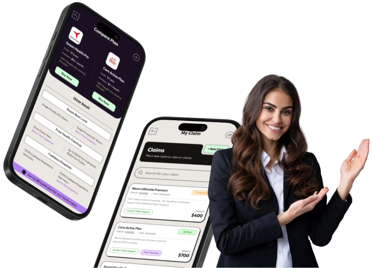 Create an Insurance App That Moves Your Business Forward - Deliver smooth policy, claims, and customer experiences with custom insurance app solutions.