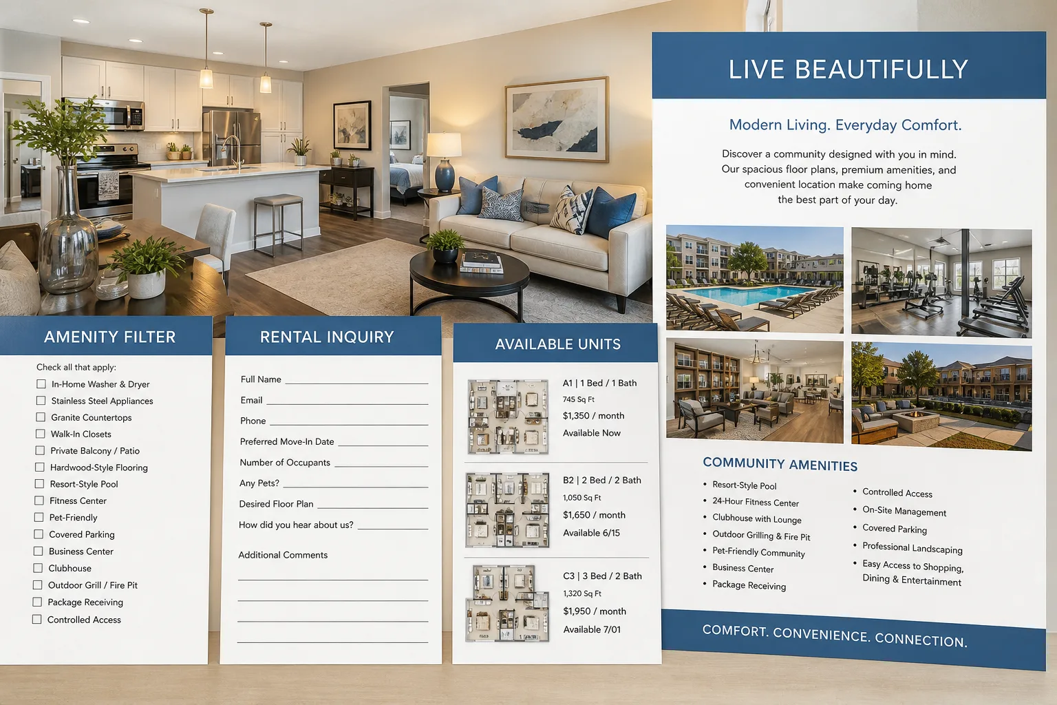 Apps Like Apartments.com inspired real estate app preview