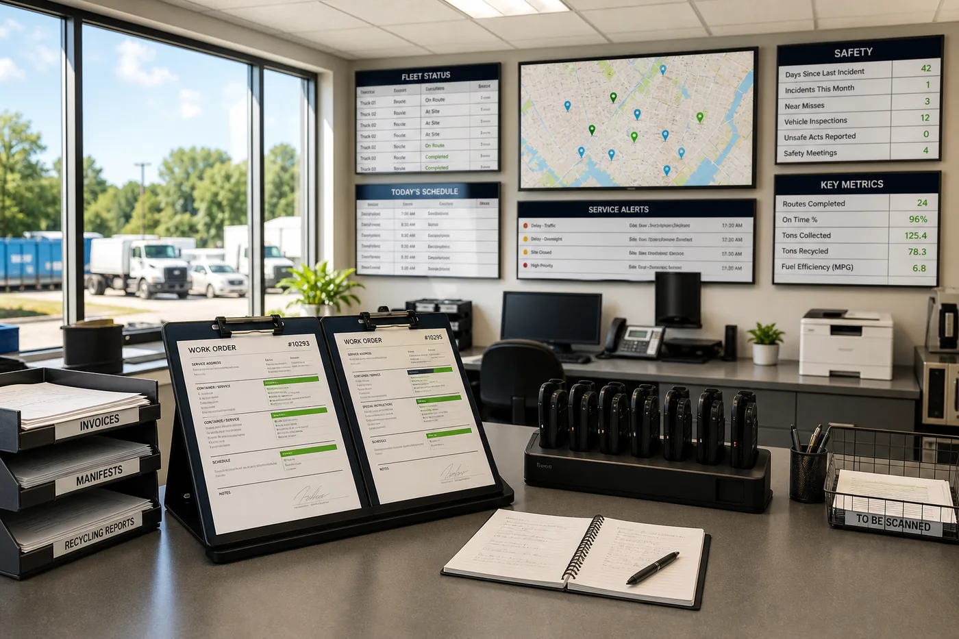 Software Like Waste Logics inspired last mile delivery app preview