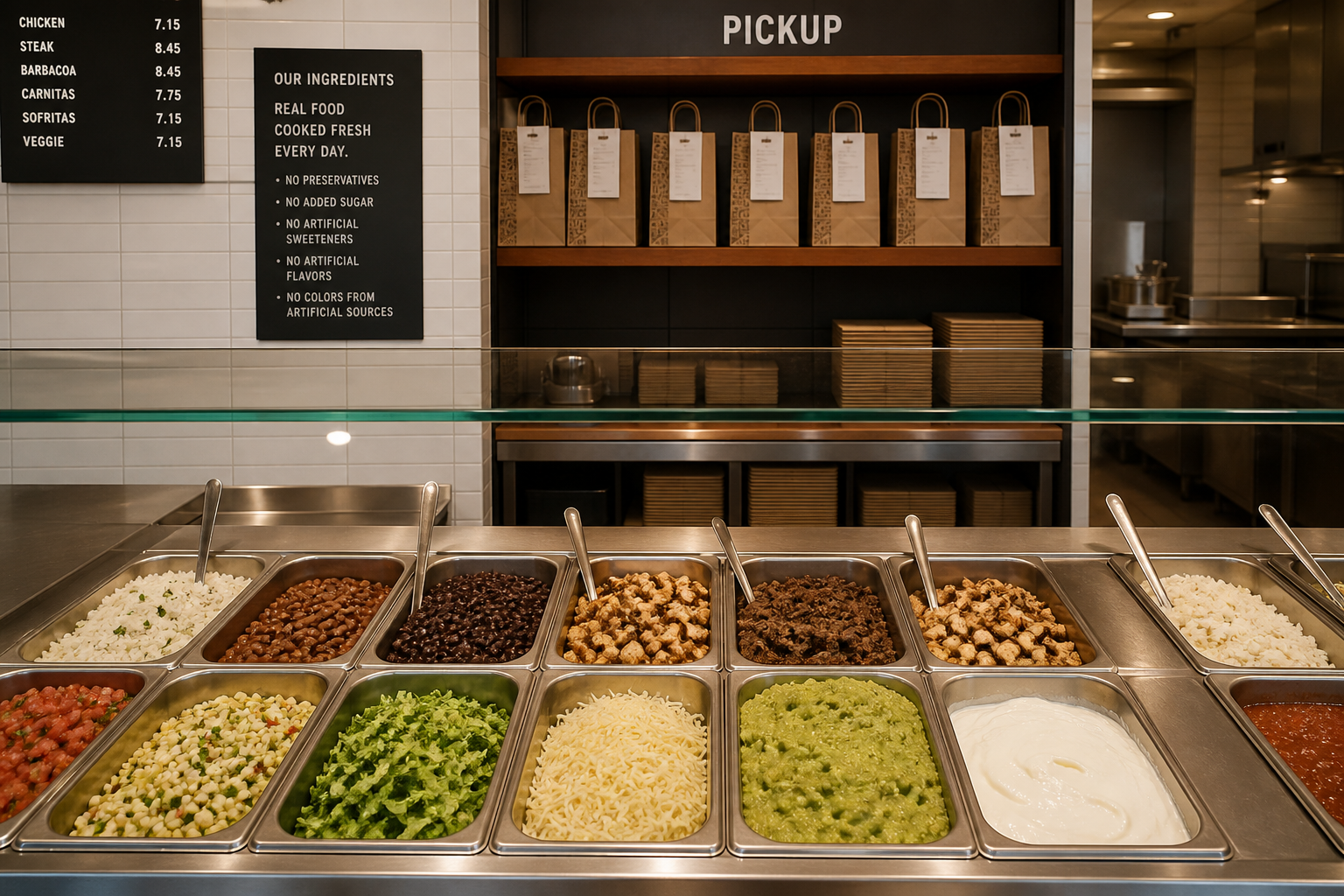 Apps Like Chipotle inspired last mile delivery app preview