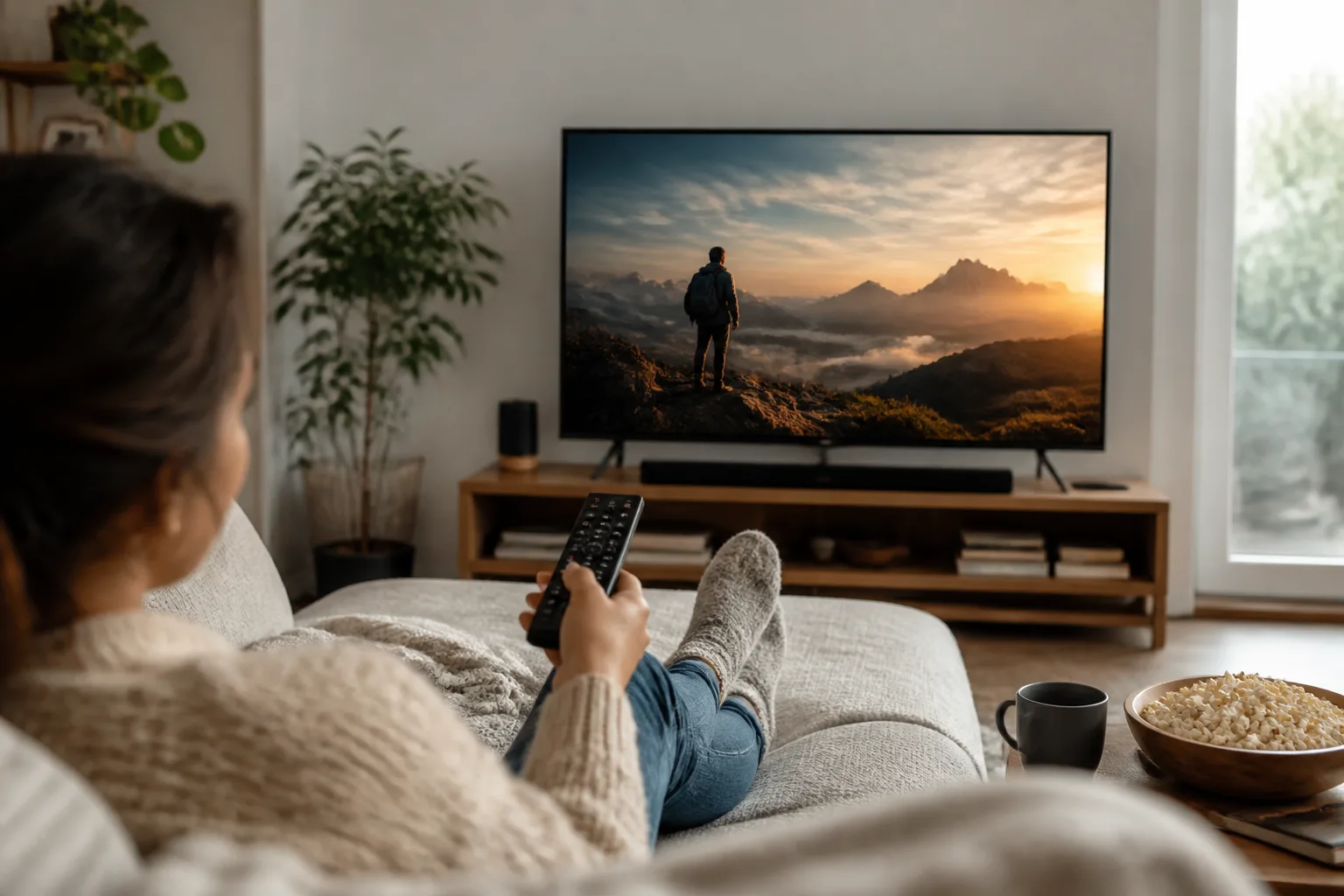 Apps Like Netflix inspired Smart TV software preview