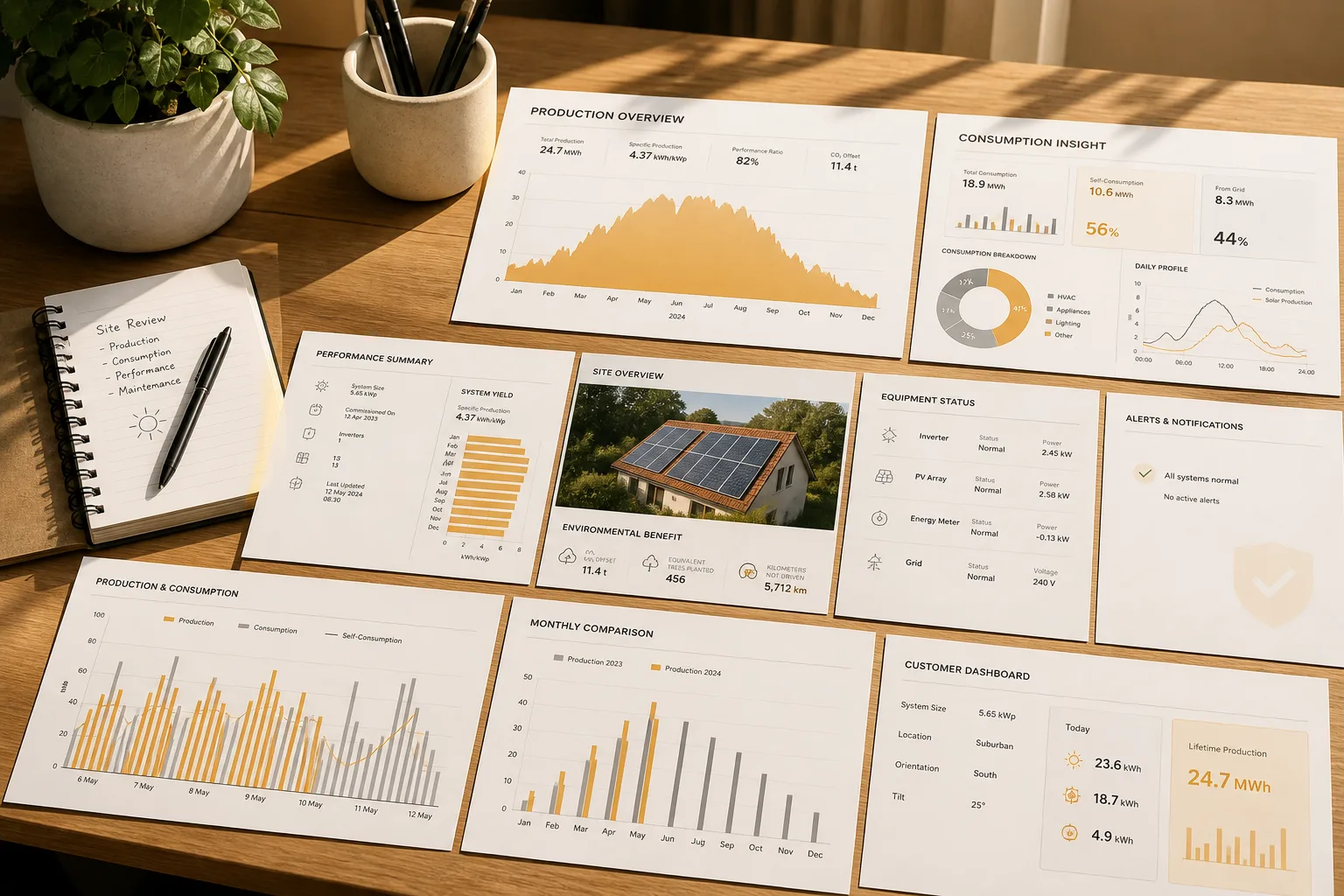 Apps Like SolarEdge inspired solar energy app software preview