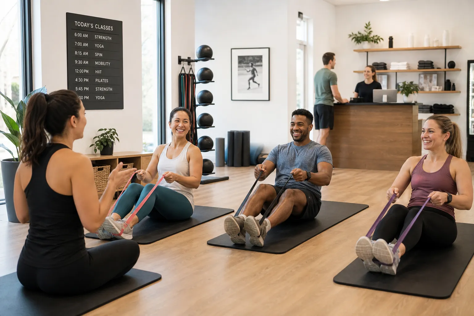 Platforms Like Mindbody inspired last mile delivery app preview