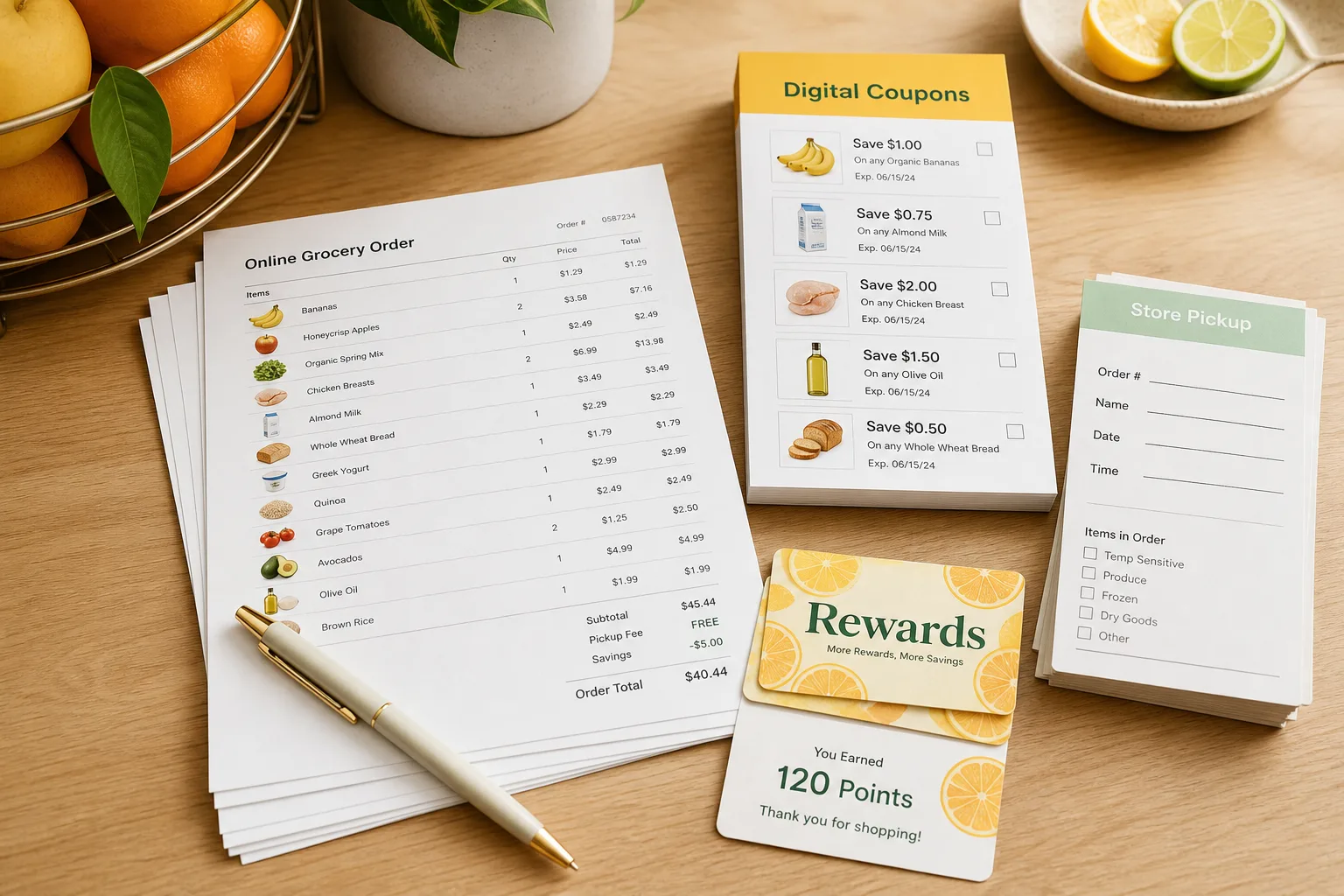 Apps Like Kroger inspired supermarket app software preview