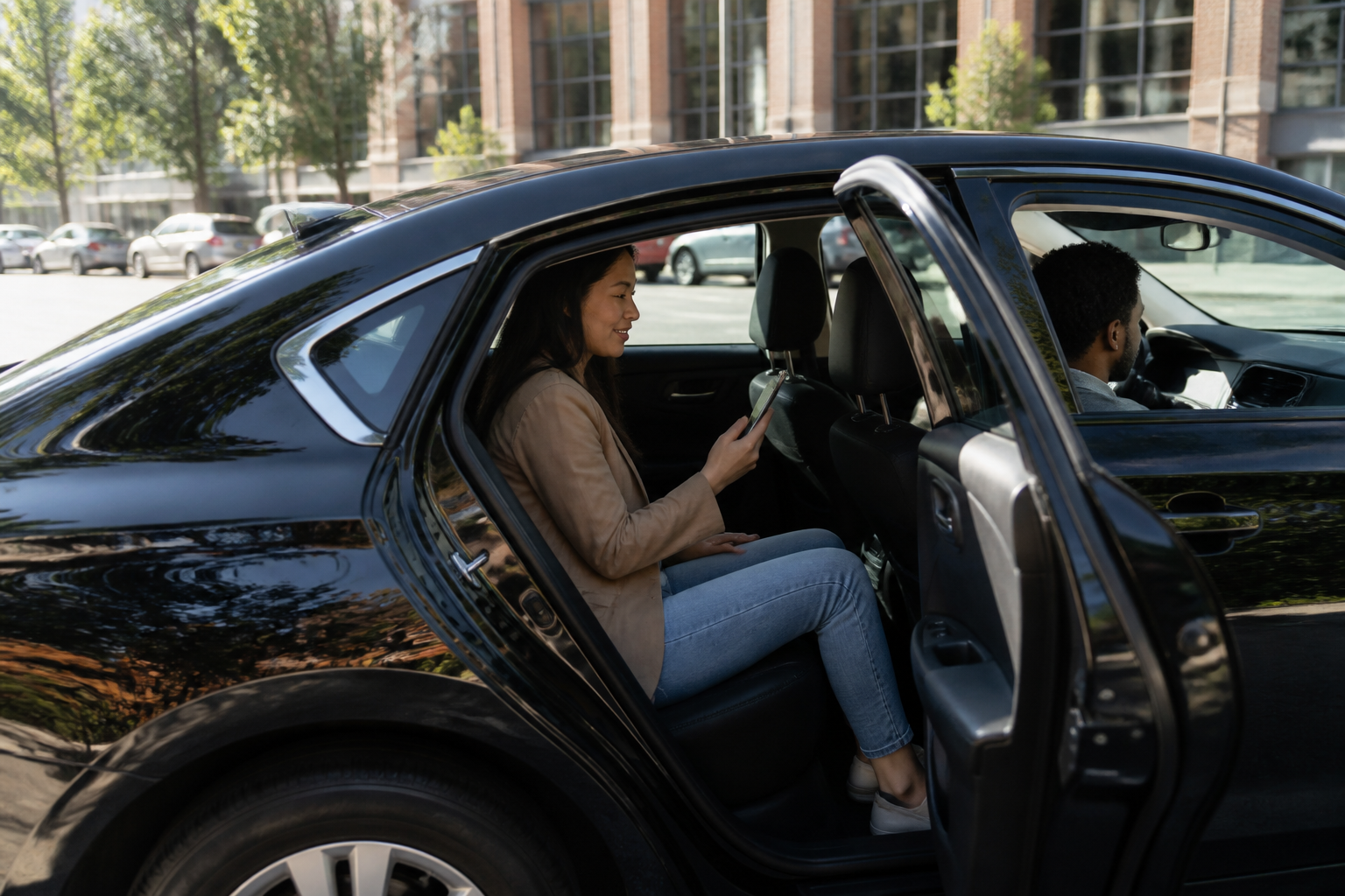 Uber inspired last mile delivery app preview