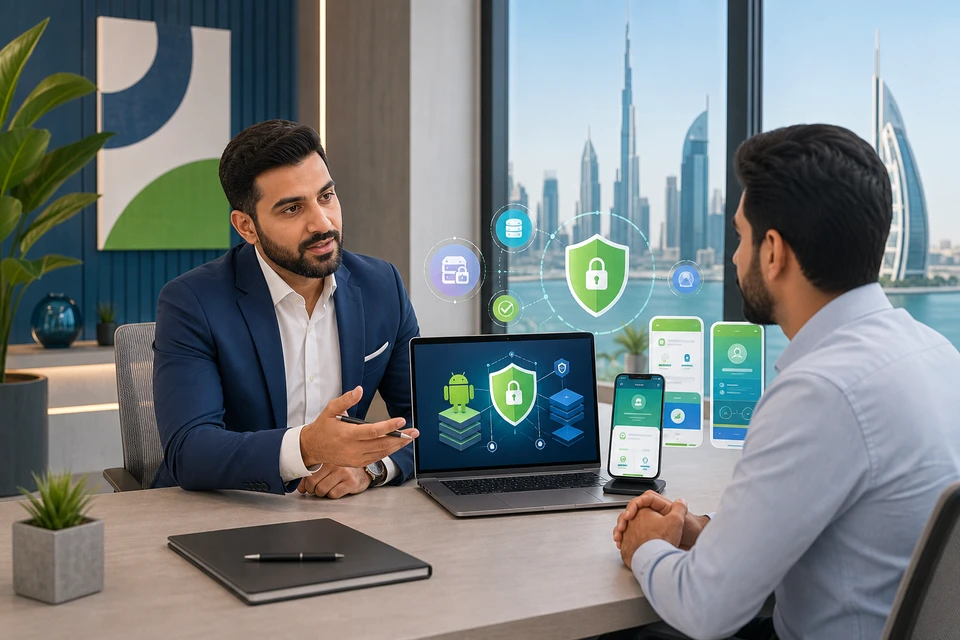 Consultation for secure Android app development in Dubai